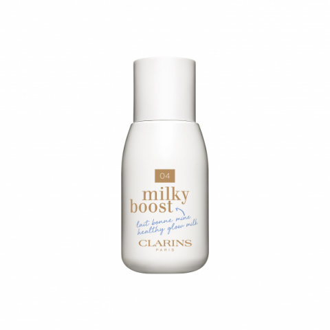 Clarins Milky Boost 04 Milky Auburn i gruppen Makeup / Bas / Foundation hos Hudotekets Webshop (22025 004-7)